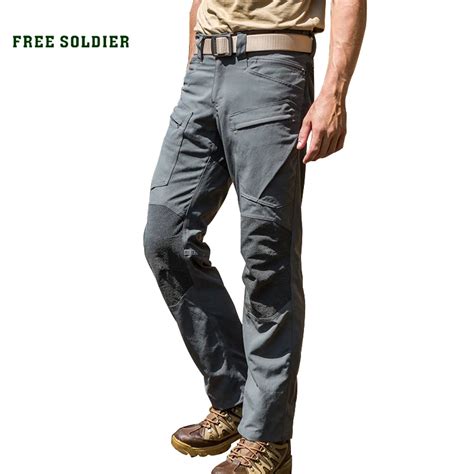 Free Soldier Outdoor Sports Tactical Pants Camping Hiking Scratch ...