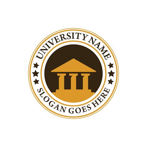 University college school badge logo 19016687 Vector Art at Vecteezy