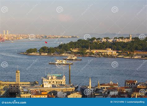 Istanbul Panorama from Galata Tower Editorial Photo - Image of famous, minaret: 73121496