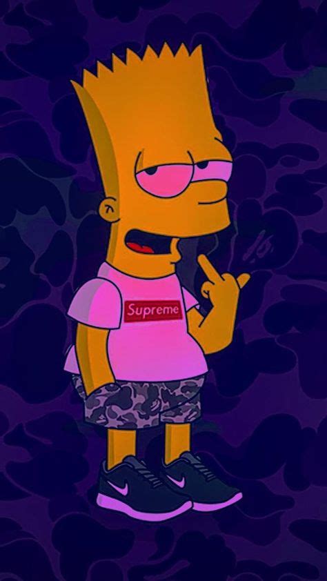 Simpsons middle finger wallpaper - gulusome