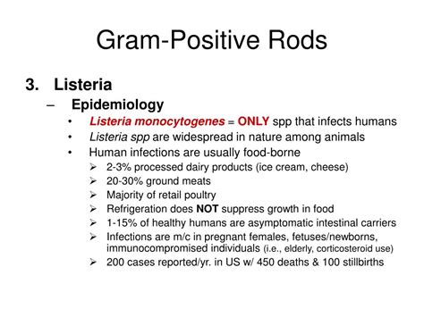 PPT - Chapter 10: Gram-Positive Rods PowerPoint Presentation, free download - ID:3857769