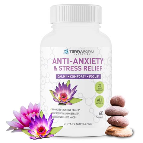 Premium Anxiety Relief Pills – Natural Formula Supports a Calm ...