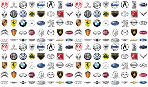 List of Car Brands Logos Decal Sets – www.restartcar.eu