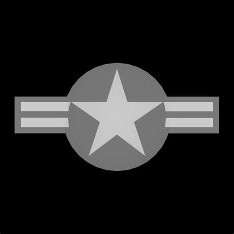 3d model usaf insignia