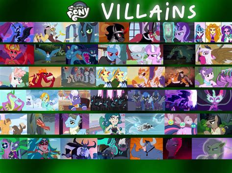 MLP Villains by JustSomePainter11 on DeviantArt