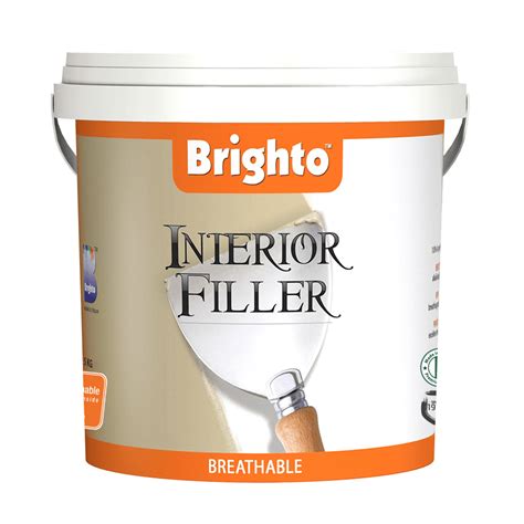 Brighto Paints Interior Filler Gallon | Daraz.pk