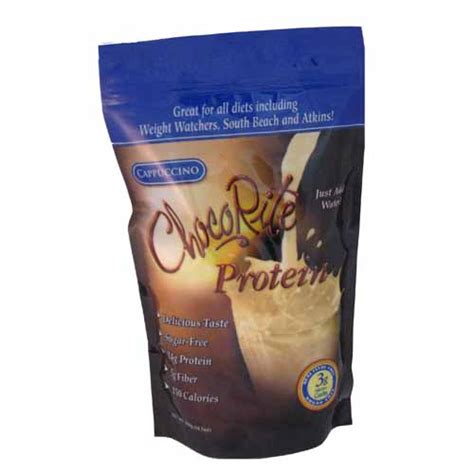 Chocorite low carb Protein shake mix Cappuccino flavor 14.7 oz – Lo Carb U