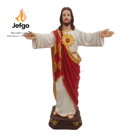 Products Jesus Statue Blessing hand Position 24inch – Jefgo