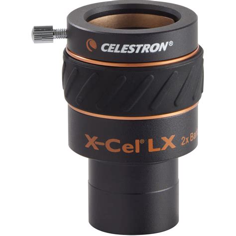 Celestron X-CEL 2x Barlow Lens -1.25 93529 B&H Photo Video