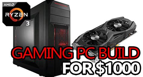 The Best AMD Gaming PC Build For $1000 | PC Game Haven