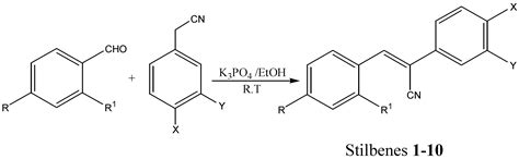 Molecules | Free Full-Text | Synthesis of Substituted Stilbenes via the ...