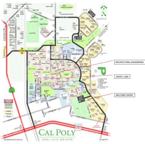 Cal Poly Slo Campus Map - Uf Calendar Summer 2024