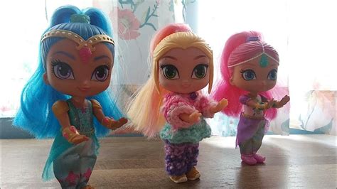 Shimmer and Shine Dolls & Teenie Genies - Stop Motion Mistake Song - YouTube