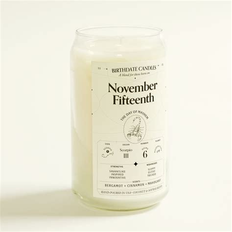 Birthdate Candles — A Reading and Scent Uniquely for Your Birthday – Birthdate Co. in 2021 ...