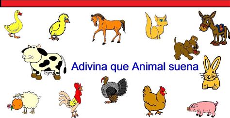 ¿Qué animal suena? | Spanish activities, Activities, Animals