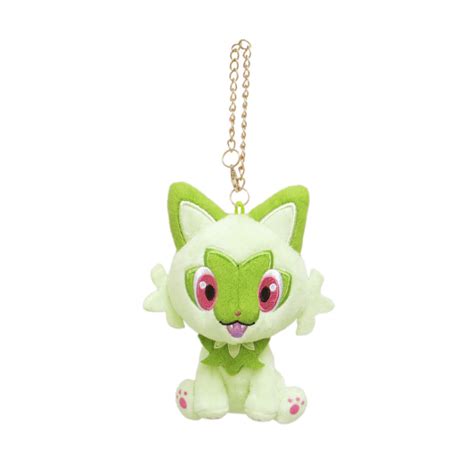 Plush Keychain Sprigatito Pokémon ALL STAR COLLECTION - Meccha Japan