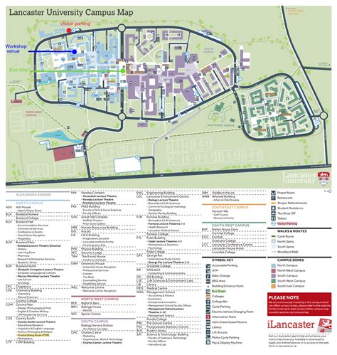 Lancaster University Campus Map CAMPUS - DocsLib