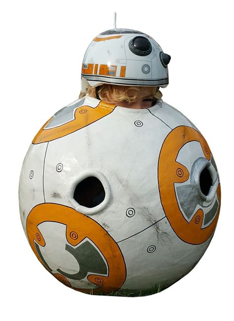 [Self] We made our kids year with this BB-8 shell. #cosplay http://bit.ly/1Pirklu | Bb8 costume ...