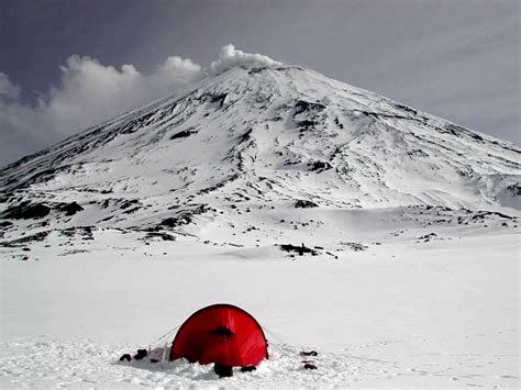 Klyuchevskaya Sopka seen from... : Photos, Diagrams & Topos : SummitPost