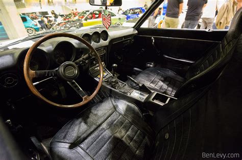 Interior of 1972 Datsun 240Z - BenLevy.com