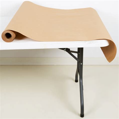 40" x 100' 60# Brown Paper Roll Table Cover