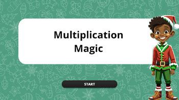 Multiplication Magic: A Digital Holiday-Themed Game for Multiplication ...