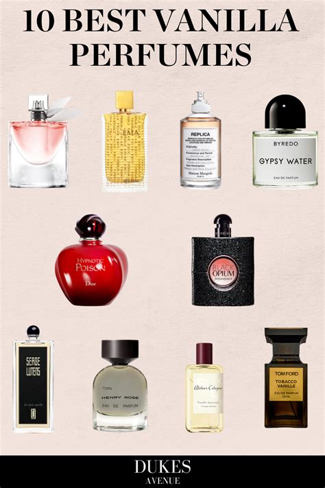 Dukes Avenue shares their favourite vanilla perfumes best worn in autumn - some of the best ...