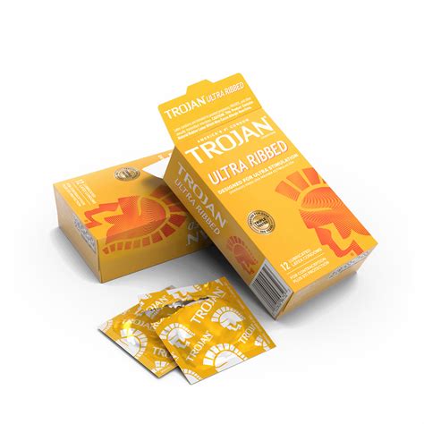 Ultra Ribbed Lubricated Condoms | Condoms | Trojan™