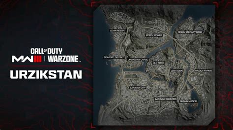 Warzone Urzikstan map: Release date, all POIs, player count, more - Charlie INTEL