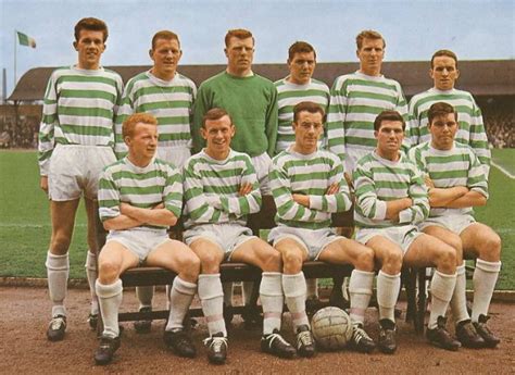 1965 Celtic team with IY – the shamrock