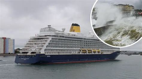 Saga cruise ship forced to return to UK after 100 people were injured ...