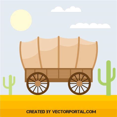 Covered Wagon Cartoon Images Free Clipart