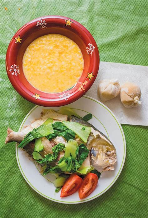 Flavors of Marshall Islands: Marshallese Pumpkin and Rice Porridge with Boiled Fish | Recipe ...