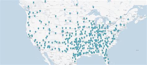 Hydrogen Charging Stations Map