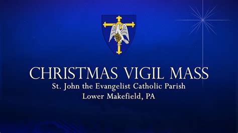 4 PM Christmas Vigil Mass - YouTube