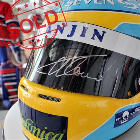 SOLD! Fernando Alonso Signed Helmet 2006 – Racing Helmet Collector ...