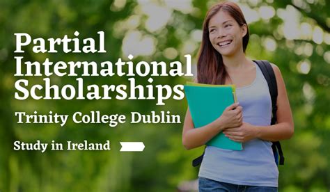 Partial International Scholarships at Trinity College Dublin, Ireland