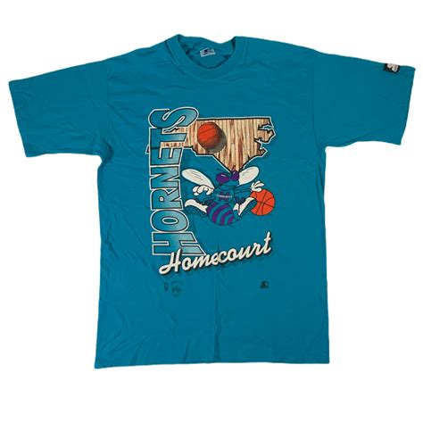 Vintage Charlotte Hornets “Homecourt” Starter T-Shirt | jointcustodydc