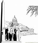 Coloring Pages Washington Monument Architecture > Sightseeing  Free sketch template