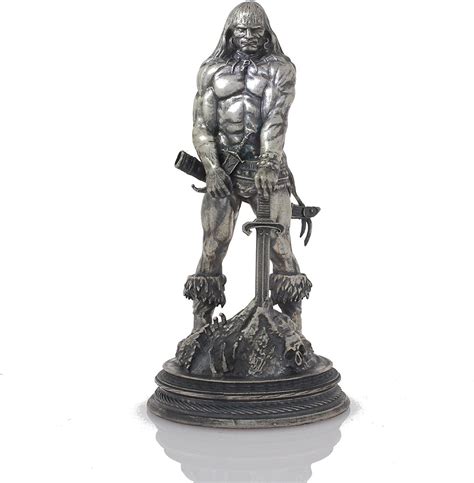 EXCLUSIVE Limited Edition Silver Figurine - Frazetta's Barbarian Statue ...