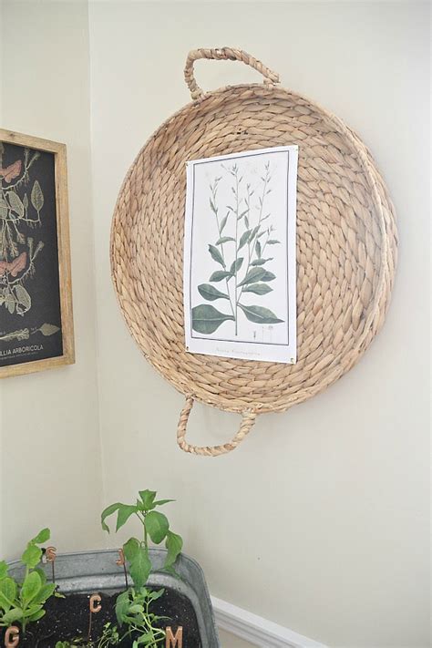 DIY Basket Wall Art - Liz Marie Blog