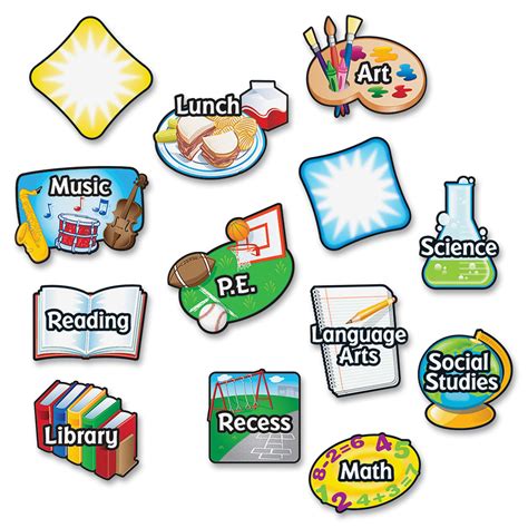 Learning Resources Magnetic Subject Labels