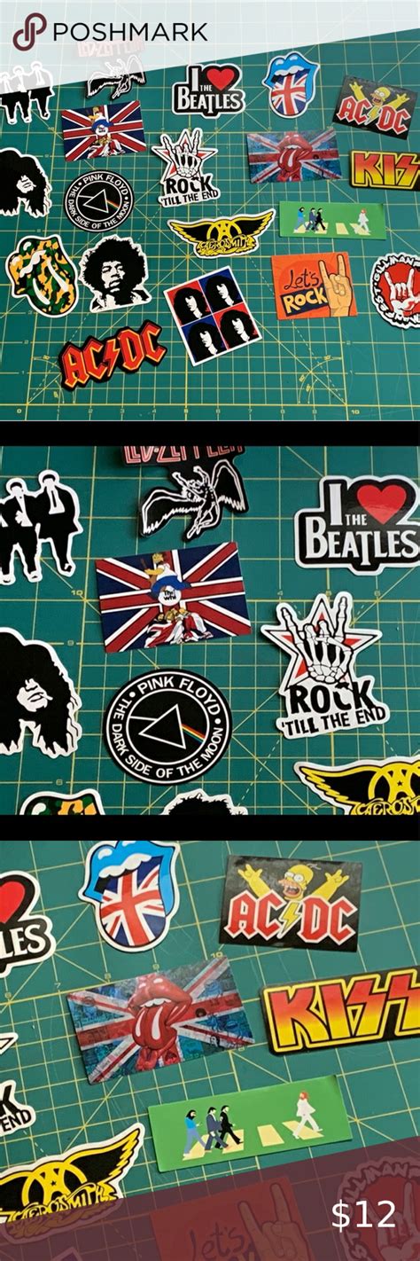 Classic Rock Band Sticker Bundle | Classic rock bands, Band stickers, Classic rock