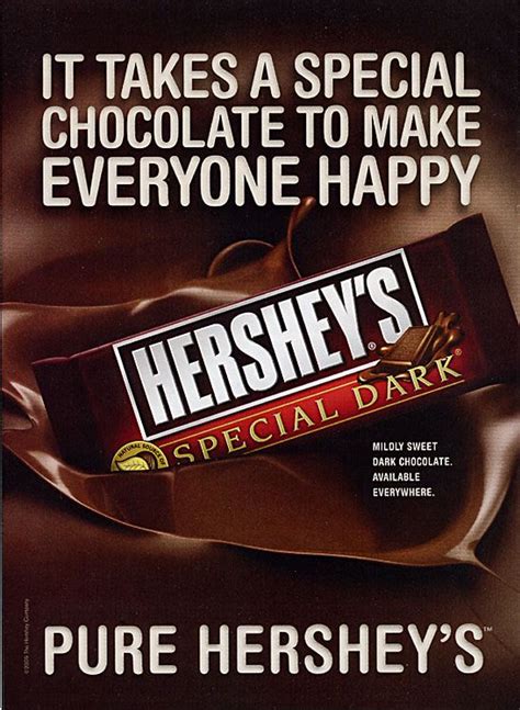 LUTJEN-present day Hershey's advertising | Chocolate quotes, Hersheys, I love chocolate