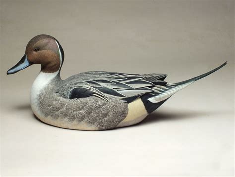 Northern Pintail Drake 2012 - Godin Art | Duck decoys, Decoy carving, Decoy