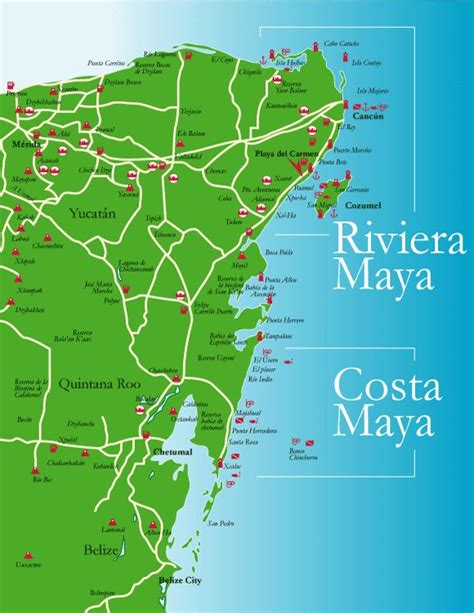 Riviera Maya - Costa Maya | The Beach is my Happy Place | Pinterest