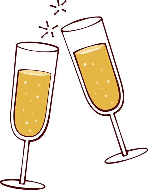 Wine glass Clip art - Party cheers! png download - 2393*3078 - Free Transparent Wine Glass png ...