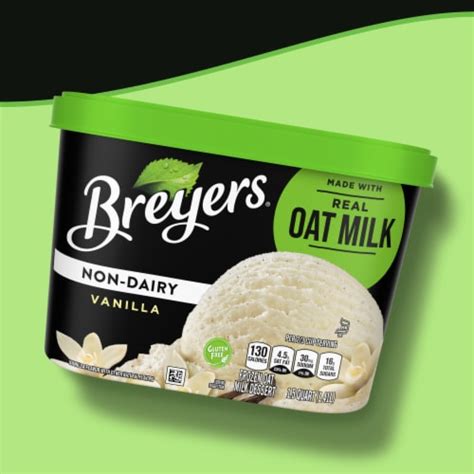 Breyers Vanilla Non-Dairy Ice Cream, 48 oz - Fry’s Food Stores