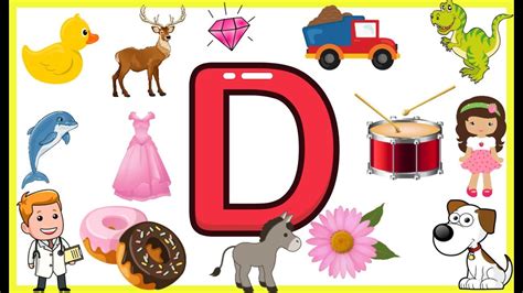 Letter D-Things that begins with alphabet D-words starts with D-Objects that starts with letter ...