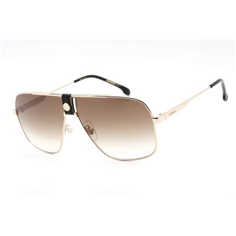 Carrera Sunglasses: Men's Gold Aviator Frame Sunglasses w/ Brown ...